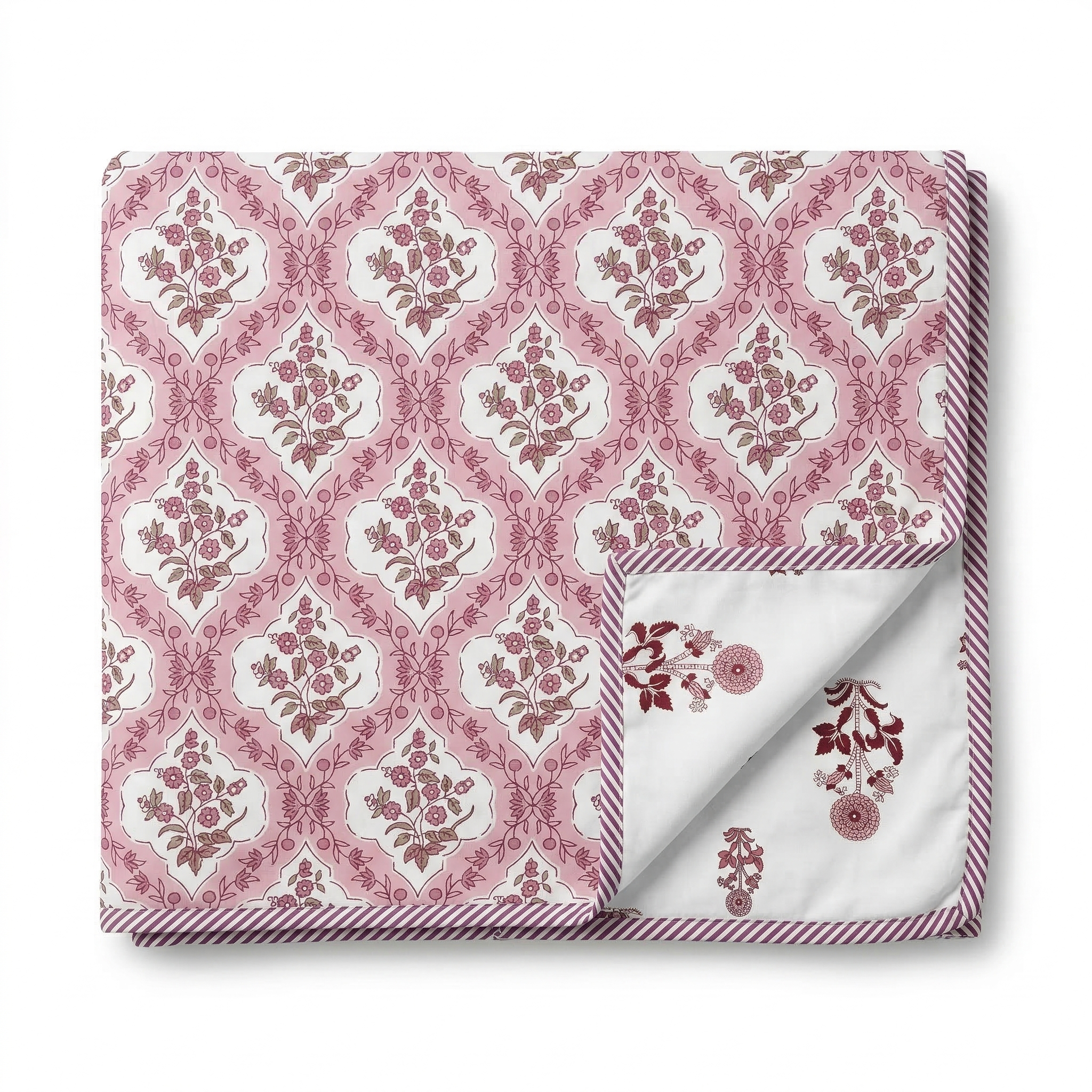 Jaipuri Block Print Pure Cotton Single Bed Dohar